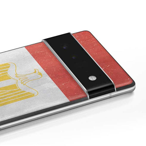 Egypt Flag Distressed Google Pixel 6 Pro Skin